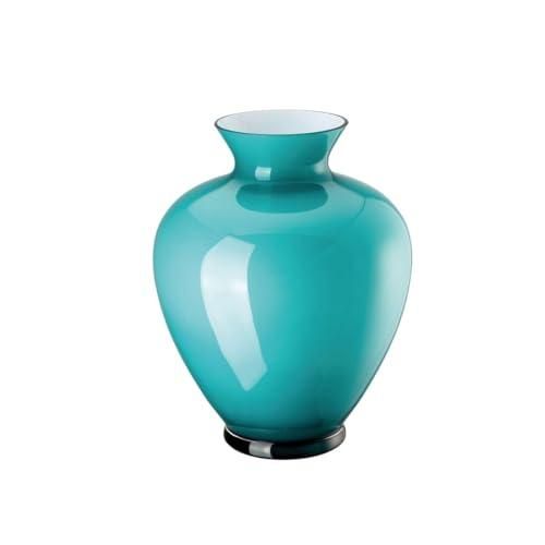 Rosenthal Squall Abyss Mini-Vase – 11 Cm Hoch, Petrolfarben, Aus Porzellan, Im Geschenkkarton