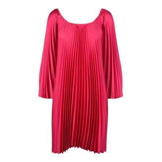Simona Corsellini Damesjurk - Dames - Korte kleedjes - Roze - 2XS - Polyester - Kleedjes