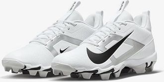 Nike Alpha MenaceShark FN0028-100 Mens White Black Football Cleats UWU793
