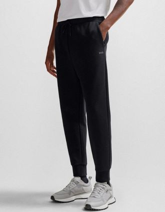 HUGO BOSS Mens BOSS Green Hadiko Mens Cuffed Hem Joggers NOS - Black 001 - Size: 33/32/32