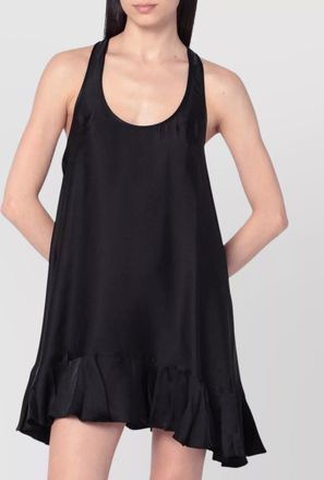 Anine Bing silk blend dress lilith