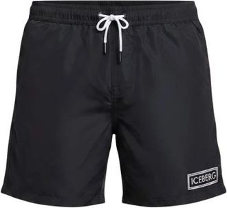 Iceberg Bermuda Mare Ice 1Mb 02 - Heren - Strandmode - Zwart - S - Polyester - Badmode