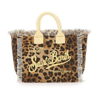 MC2 Saint Barth Tote Bags, female, Brown, Size: ONE SIZE Vanity Mini