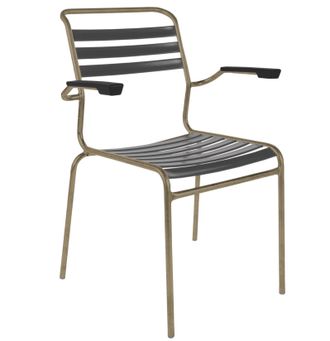 Schubiger M&ouml;bel L&auml;ttli-Stuhl S&auml;ntis mit Armlehnen