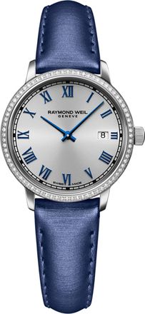 Raymond Weil Toccata Womens Blue Watch 5985-SCS-00653 Leather - One Size