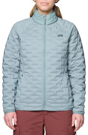 Mountain Hardwear Stretchdown Light Jacket in Blue Sage at Nordstrom, Size X-Small