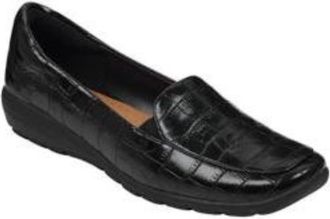 Easy Spirit Abriana Loafers Black Slip-On Comfort Shoes HAWK693