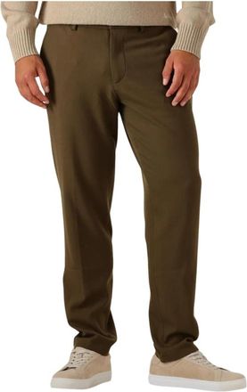 Les Deux Como Reg Suit Pants - Heren - Straight fit broeken - Groen - W29 L32 - Polyester - Broeken