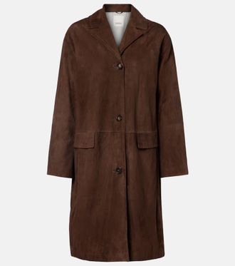 Max Mara Smmortensia suede coat