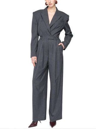 Ronny Kobo Michelle Wool-Blend Jumpsuit