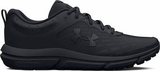 Under Armour Womens Charged Assert 10 Shoe In Black