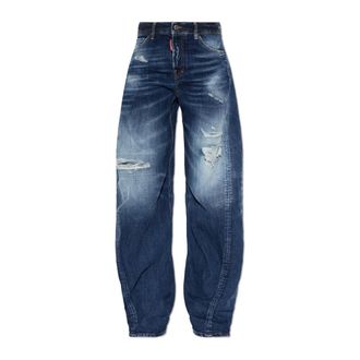 Dsquared2 Loose Twst Jeans - - Jeans - Donna - Blu - M