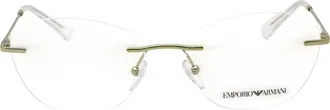 Emporio Armani 0EA1167 Cat Eye Metal Eyeglasses - Green