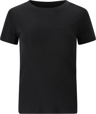 ENDURANCE Lenga Rib S/S Tee T-Shirt f&uuml;r Damen | schwarz