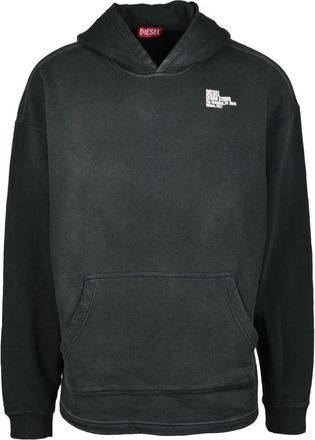 Diesel Hoodie - Heren - Hoodies - Grijs - S - Hoodies & sweatvesten