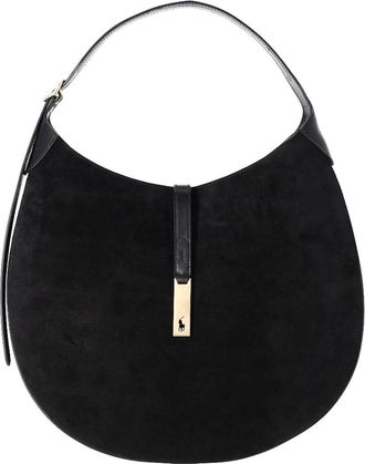 Polo Ralph Lauren Large Suede Shoulder Bag