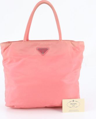 Prada Pink Shoulder Bag Tote Bag (Pre-Owned)