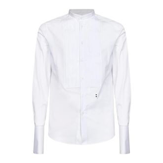 Fendi Heren, Overhemden, Wit, Maat: XL Katoen
