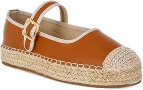Rag & Co. Osdtac Espadrille Mary Jane Flat in Tan at Nordstrom Rack, Size 9.5