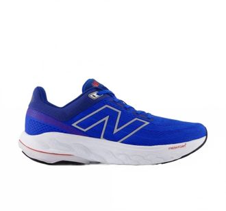 New Balance Mens Fresh Foam X 860V14 Running Shoes In Blue Oasis With White And True Red