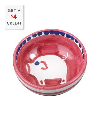 Vietri Vietri Campagna Porco Olive Oil Bowl With $4 Credit