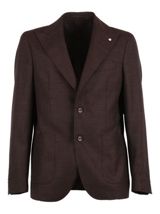 L.B.M. 1911 button-fastening blazer - Bruin