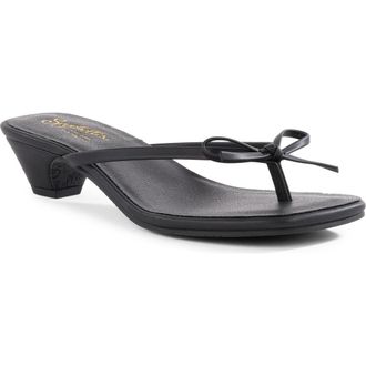 Seychelles Sunset Beach Kitten Heel Sandal in Black at Nordstrom Rack, Size 6.5