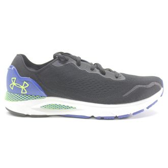 Under Armour HOVR Sonic 6 Textile Synthetic Mens Low Top Trainers - Black Blue - Size:UK 8.5
