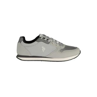 U.S.Polo Association Dark Grey Polyurethane Mens Mens Sneaker