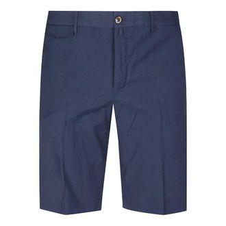 Pantaloni Torino Heren, Korte broeken, Blauw, Maat: S