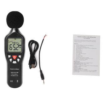OEM Son&oacute;metro Profesional, Registrador De Datos, Analizador De Ruido De Audio De 30 Db A 130 Db