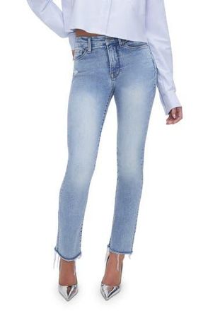 Good American Good Legs Straight Skinny Jeans in Indigo614 at Nordstrom Rack, Size 8