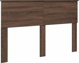 vidaXL Cabecero Roble Marr&oacute;n 160 Cm Madera Contrachapada Vidaxl