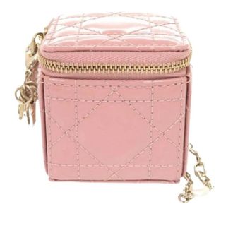 Dior Pre-owned Mini Bags, female, Pink, Size: ONE SIZE Pre-owned Micro Lady Cube Pouch