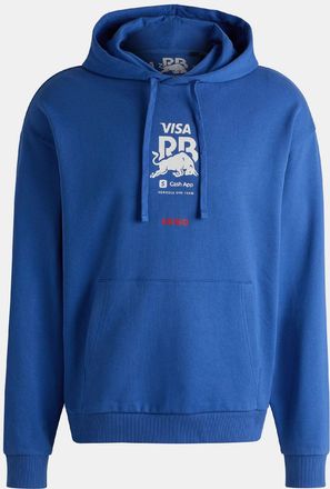 HUGO BOSS Hugo x Racing Bulls VCARB Fanwear hoodie voor heren in blauw