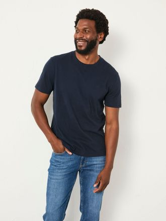 Fat Face FatFace Lulworth Navy Short Sleeve T-Shirt
