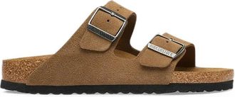 Birkenstock Arizona Dark Tea, Suede Leather