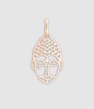 Ginette NY Pendentif Mini Bouddha Or Rose