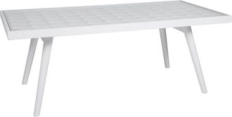 Wanderlust Deco Wanderlust Deco - Mesa Auxiliar De Madera Lacado Blanco 125x65x48