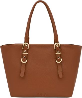 Tous Borsa tote con fibbia - Marrone