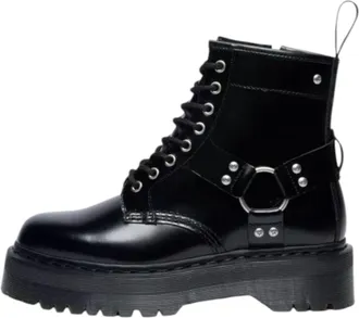 Dr. Martens 1460 Quad Harness Platform Boots Black 42718001