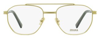 Ermenegildo Zegna EZ5285 Geometric Pilot Eyeglasses - Bronze