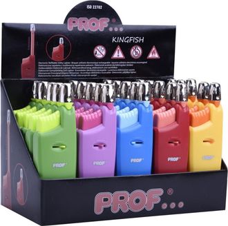 Trade Shop Trade Shop - Set 25 Pezzi Accendini Accendi Gas Kingfish Trendy Color Cucina Fornelli