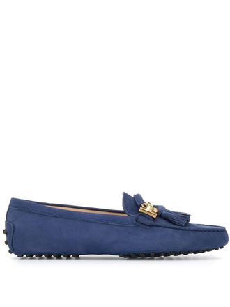 Tod's Loafers met kwastjes - Blauw