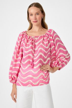 Trina Turk Sandia Blouson Top