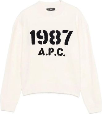 A.P.C. A. P.C.-1987 Maglia Logo-Donna