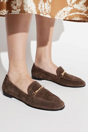 Furla Heritage Loafers, Womens, Brown