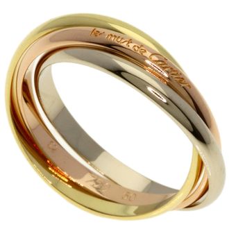 Cartier Trinity Yellow Gold (18K) Pink Gold (18K) White Gold (18K) Band Ring (Pre-Owned)