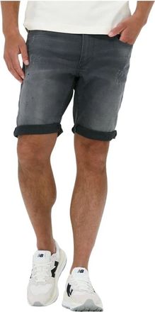 G-Star Slim Short Heren Broeken - Heren - Denim shorts - Grijs - W29 - Katoen - Korte Broeken