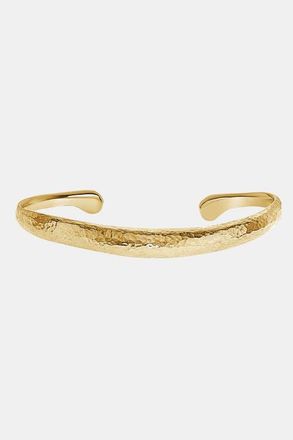 Dower & Hall Curved Nomad Cuff Bangle in Yellow Gold Vermeil at Nordstrom